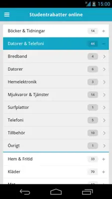 Mecenat android App screenshot 2